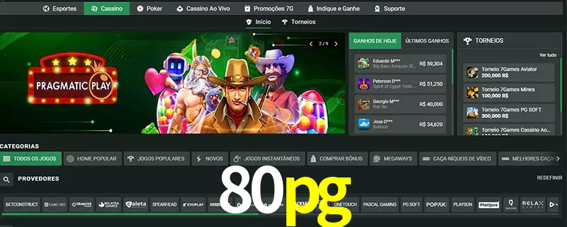 cassino 80pg